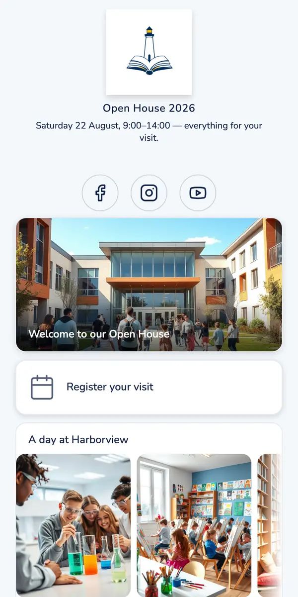 Harborview Open House — live metawe page